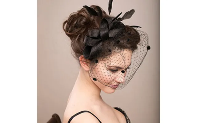 Handmade Large Women Feather Floral Hair Fascinator Hat Headband Accessories New Fedoras