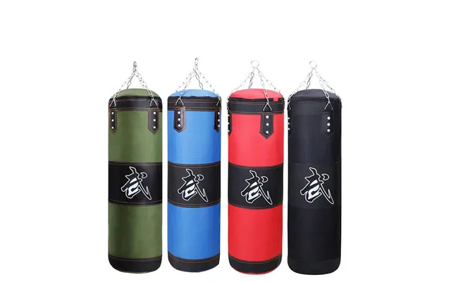 Hanging Punching Bag Set - Lightweight Hollow Training Sandbag For Boxing, Mma, Taekwondo & Fitness Includes Hooks & Cha
