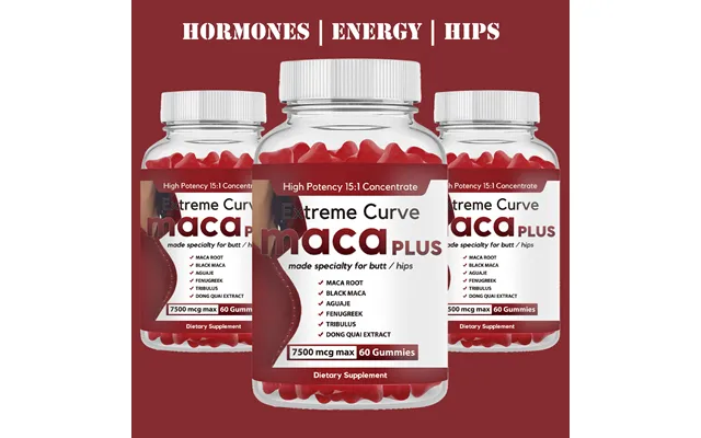 Healthy Authentic Of Maca In-stock Bear-shaped Gummies - 60 Pieces