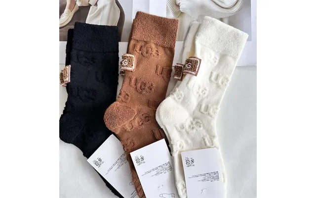 Herbst Und Winter Verdickte Anti-gewebe-socken Terry Pile Ins Style Foreign Style Warme Einfache Schneesocken Vielseitig