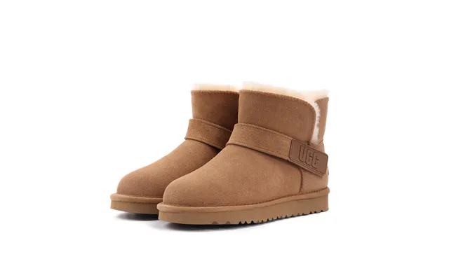 Herren-schneestiefel 2026 - Neue Winter-damen-kurzstiefel Mit Fleecefutter Und Dickem Klettverschluss