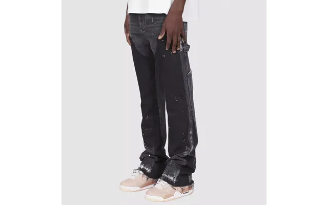 Herrenbekleidung 26 Modische Overalls Bestseller Elastische Einsätze Denim Lagen-ausstellungshose