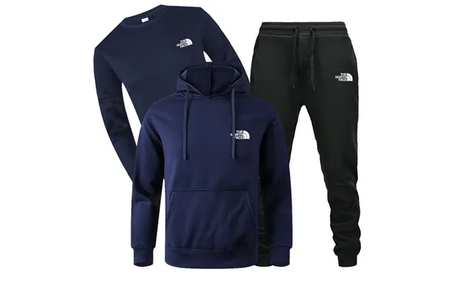Herrenbekleidung Dreiteiliger Herren-sportanzug Außenhandel Herren Langarm-sweatshirt Dreiteiliges Passendes Outfit