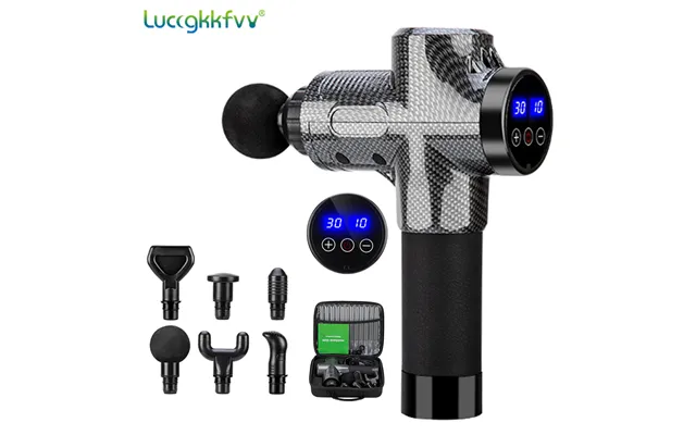 High Frequency Massage Gun Muscle Relax Body Relaxation Electric Massager With Portable Bag For Fiess