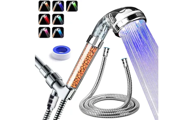 High-pressure Filter Shower Head With Adjustable Bracket - Hydrating Spray