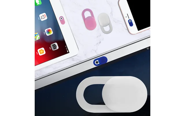Hitech 2pcs Webcam Cover Dirt-proof Water-proof Ultra-thin Anti-peep Front-facing Lens Shield For Mobile Phone