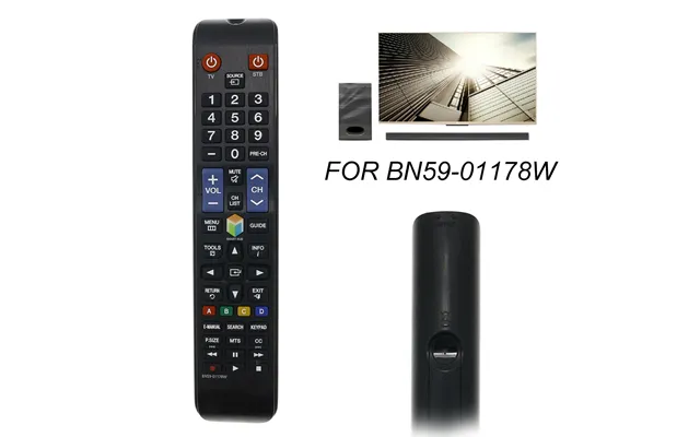 Hitech Universal Ir Remote Control Replacement For Bn59-01178w Samsung Smart Lcd Tv