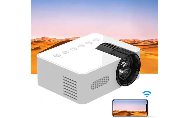 Home Hd Video Mini Outdoor Wireless Projector Screen Image Function Compatible With Usb Rechargeable Projection Mini Pro