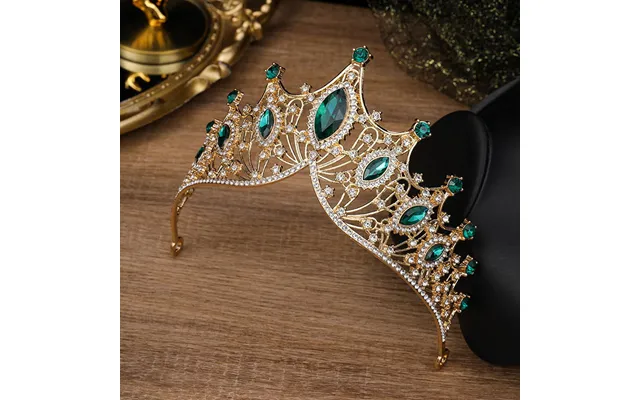 Hot Sale Pure Handmade Bridal Crown Horse Eye Large Crystal Big Headband Wedding Hair Ornament Alloy Crown