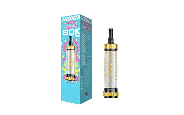 Huuca 80k Einweg-e-zigarette - Authentisches Shisha-zuggefühl