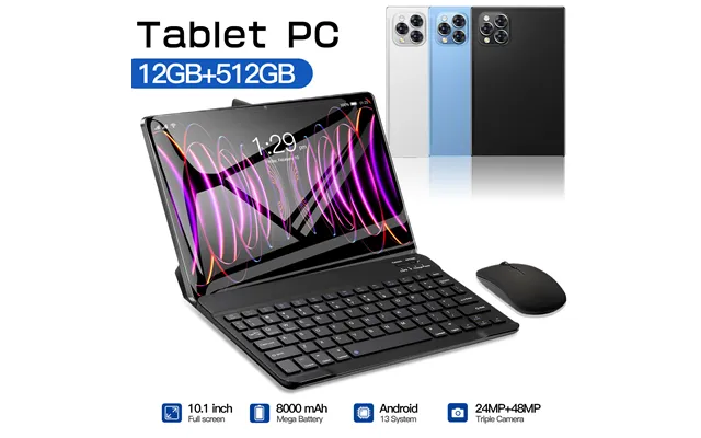 Ipa15 Pro 12gb 512gb 10.1 Tablet Bluetooth Gaming Learning Dual Sim Android 4g Calling Yahoo