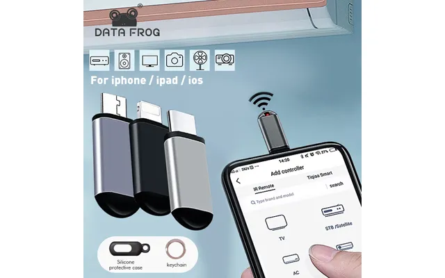 Ir Remote Control For Iphone Ipad Air Conditioner Tv Box Ir Infrared Transmitter App Mini Adapter For Smartphone Micro T