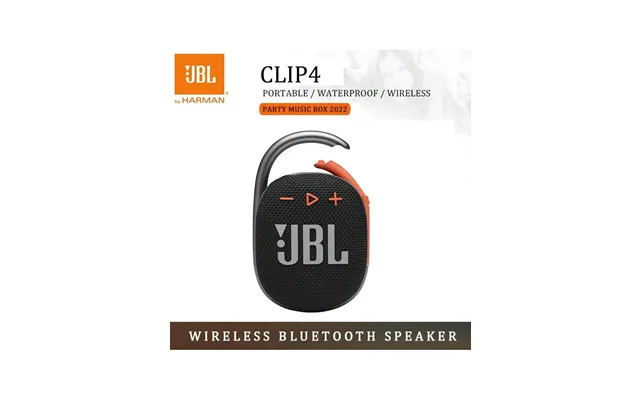 Jbl Clip 4 Bluetooth Speakers Ip67 Waterproof 10 Hours Of Playtime Outdoor Travel Portable Mini Wireless Speaker Origina
