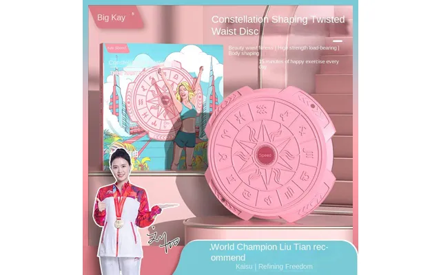 Kaisu Constellation Waist Twister Fitness Machine For Home Use Ka65 Macaron Color