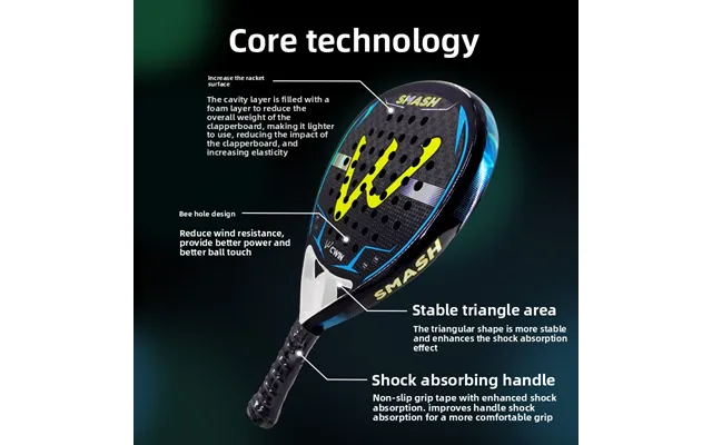 Kaiwei Hot-selling 4042 Beach 12k Material In Stock Source Manufacturer Racquet Tennis Racket