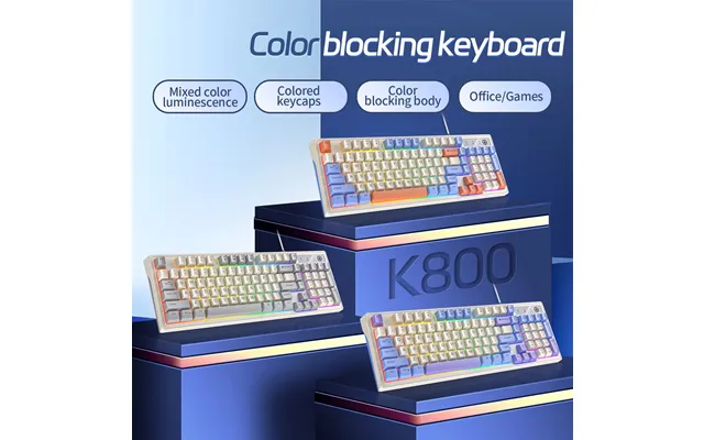 Keyboard Gaming Wired Laptop Desktops Pc Computer Office Accessories Low Profile Gamer Keyboards Set