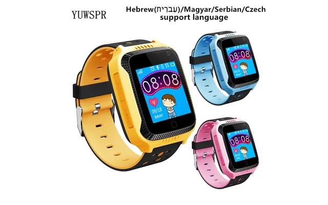 Kids Tracker Smartwatches Q529 Flashlight Camera 1.44 Touch Screen Gps Lbs Sos Call Location Baby Sound Monitoring Q528