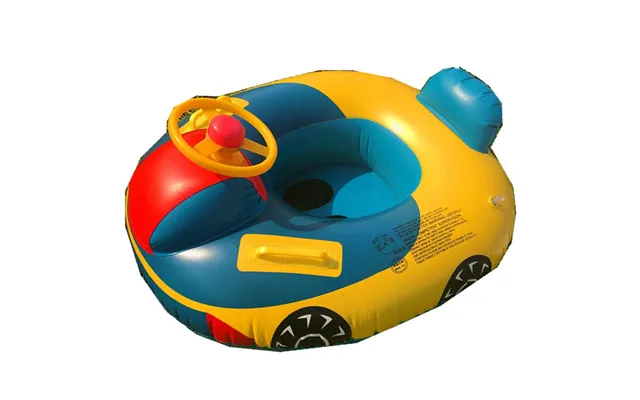 Large Thickened Car Horn Boat Direction Carting Cover Swimming Ring Baby Children Swimming Seat Ring