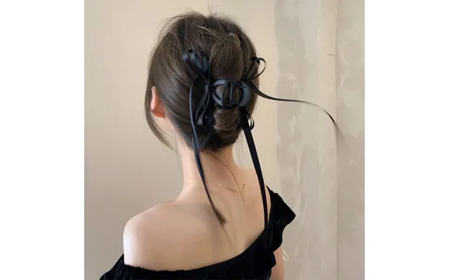 Large Velvet Bow Hairpins Barrettes For Women Girls Long Ribbon Korean Hair Claws Hair Accessories