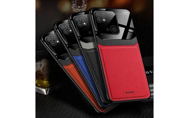 Leather Case For Redmi 10c 10 9 9a 9c 9t 8 8a Redmi Note 11 Pro 10s 9s 8t Note 10 9 8 7 Pro Max K50 K40 Pro Luxury Back