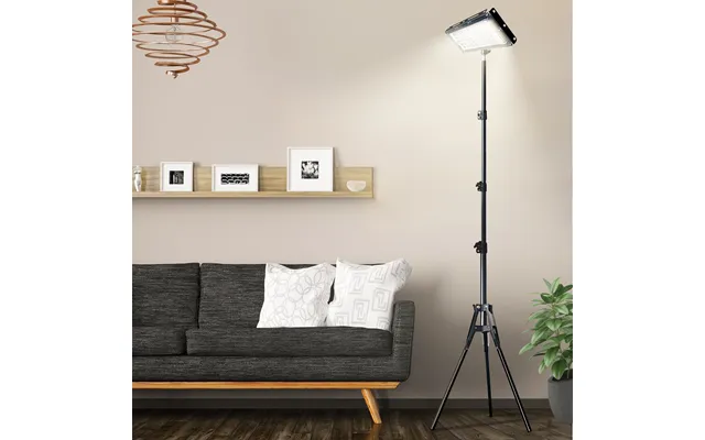 Led Floor Lamp - Adjustable Color Temperature & Brightness Modern Floor Lamps, Usb Powered Stanging Work Lights For Read
