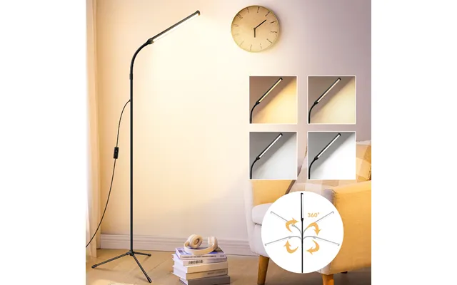 Led Floor Lamp -adjustable Color Temperature & Brightness Modern Floor Lamps - Standing Work Light For Eyelash Extension