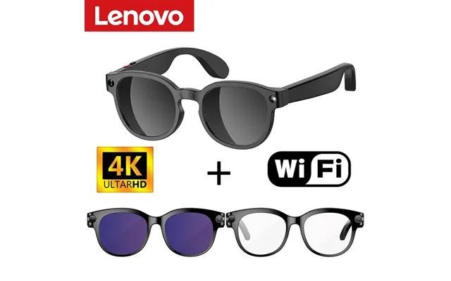 Lenovo Smart Ai Kamera 800mp Multifunktionale Photochrome Brille Bluetooth-anrufe Foto Video Musik Übersetzung Neu