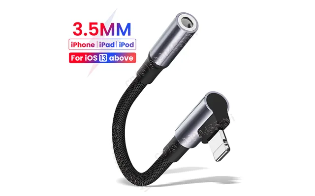 Lighting E To 3.5mm Aux Cable Adapter Converter For Iphone 14 13 12 Pro Adapter Headphone Connector Mini Audio