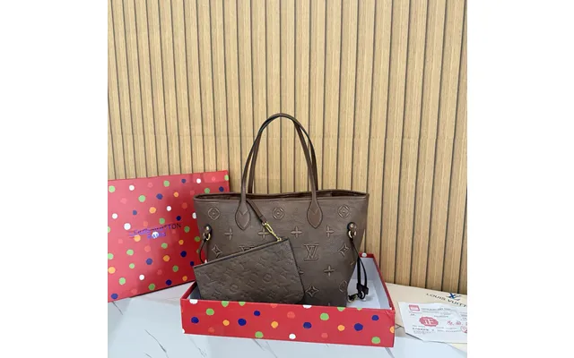 Louis Vuitton Neverfull Tote Bag Vintage Luxus Designer Schulterhandtasche Henkeltasche Klassische Mode