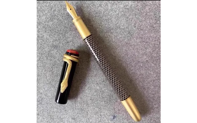 Luxury Inheritance Series Engraving Metal Ballpoint Pen Rollerball Pen Fountain Pens Stationery Office School Supplies W
