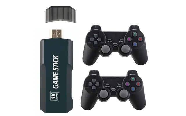 M9 Retro Wireless Tv Game Console With 2.4g Dual Controllers - Mini Arcade System For Ps1 & Classic Gaming