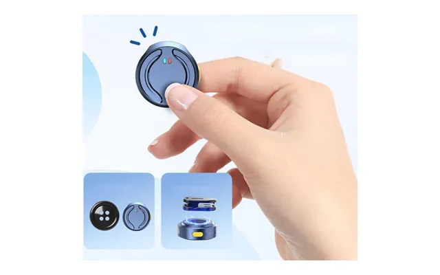 Magnetic Button Wireless Mini Microphone Clip On Charging Mobile Phone Live Recording - Noise Reduction Portable Device