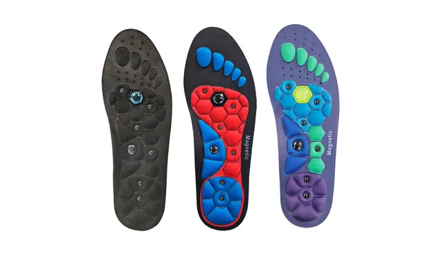 Magnetic Massage Insoles New Foot Acupoint Magnetic Therapy Health Care Arch Pads Sweat Absorbing Breathable Meridian Dr