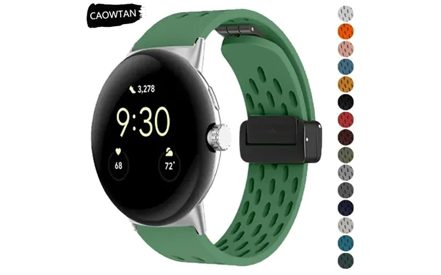 Magnetic Strap Google 2 Band Soft Smartwatch Sport Silicone Bracelet Correa For Pixel Watch