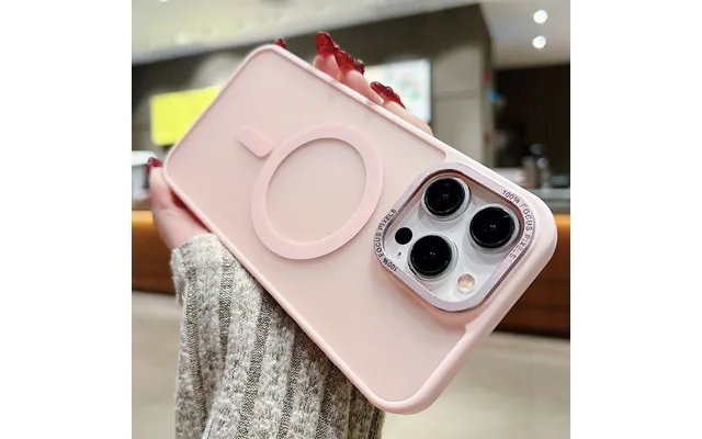 Magnetic Wireless Charger Case Iphone 16 15 14 Plus 13 12 11 Pro Max Cases For Matte Translucent Phone Cover