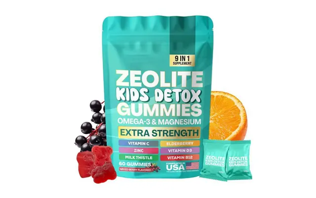 Maintenance Healthy Authentic Zeolite Kids Gummies 60 Pieces In Stock - Available For Oem