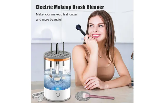 Makeup Brush Cleaner Automatic Brush Washer Quick-drying Tool Usb Plug-in Lazy Electric Cleaning Brush