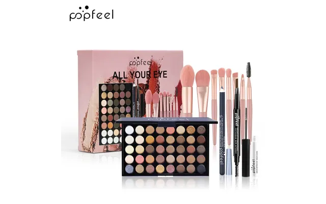 Makeup Set Eyeshadow Brow Pencil Mascara Eyeliner Eye Face Set Combination