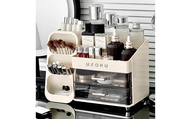 Makeup Tools & Accessories Desktop Cosmetic Storage Box Dressing Table Household Skin Care Products Rack Advanced Storag