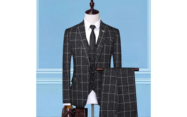 Man's Clothing 2024 New Business Casual Suit Men Two-piece Suit Groom Best Man Wedding Banquet Dress Suit Man