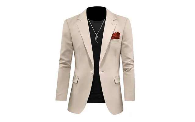 Man's Clothing Men's Casual Suit Large Size Slim-fit Suit Jacket Men's Fashion Handsome Solid Color Small Suit