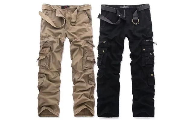 Man's Clothing Men's Multi-pocket Sports Overalls Casual Pants Men's Plus-size Pants
