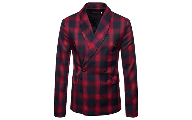 Man's Clothing Men's Suit Fashion Chequered Men's Suit Jacket For Men And Gentlemen