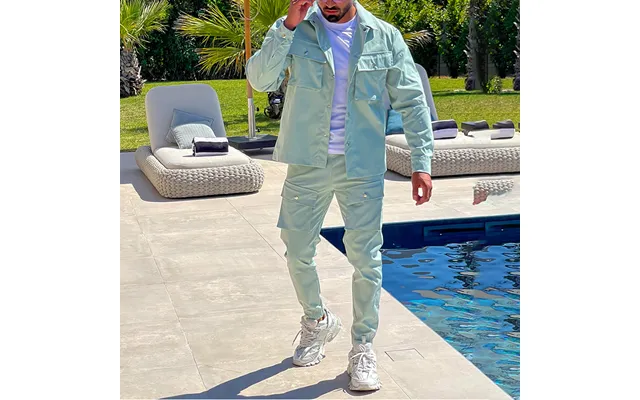 Man's Clothing Overalls Men's Suit Sportswear