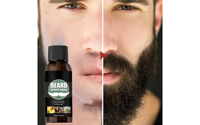 Men Beard Growth Essential Oils Essence Spray Nourishing And Moisturizing Spray Beard Care Grooming Oil Beard Growth Spr