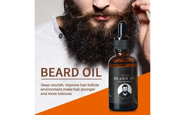 Men Natural Beard Growth Oil Moisturizing Smoothing Hair Growth Tools Dashing Gentlemen Beard Oil Conditioner Beard Care