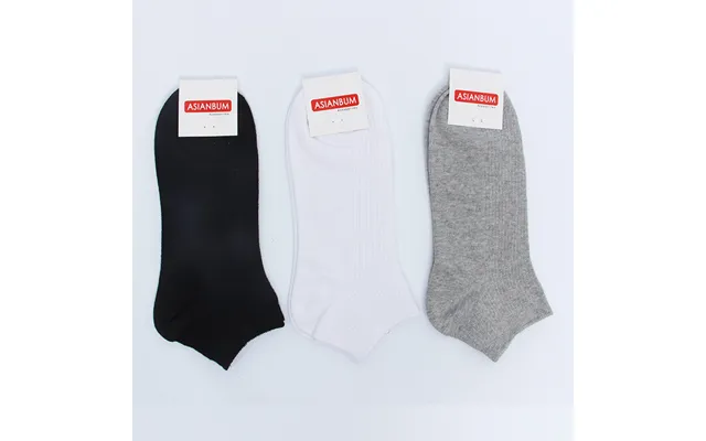 Men's Clothing Cotton Solid Color Fashion Simple Mesh Breathable Sports Leisure Low Short Tube Boat Socks