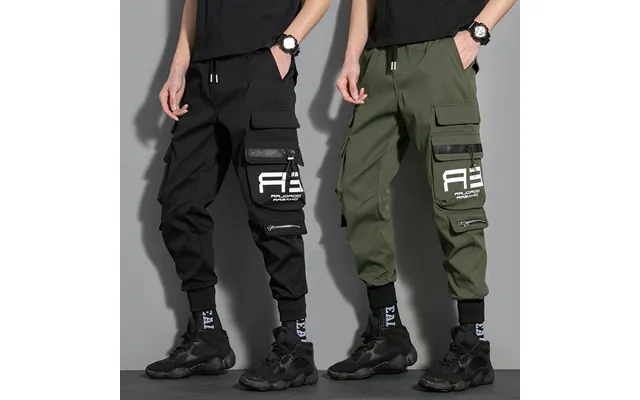 Men's Clothing Functional Overalls For Men - Handsome Loose Legged Pants