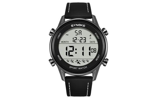 Men's Digital Sports Watch With 50m Waterproof - Night Light