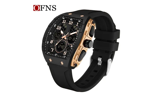 Men's Multifunctional Dual Display Sports Watch With Alarm - Stopwatch